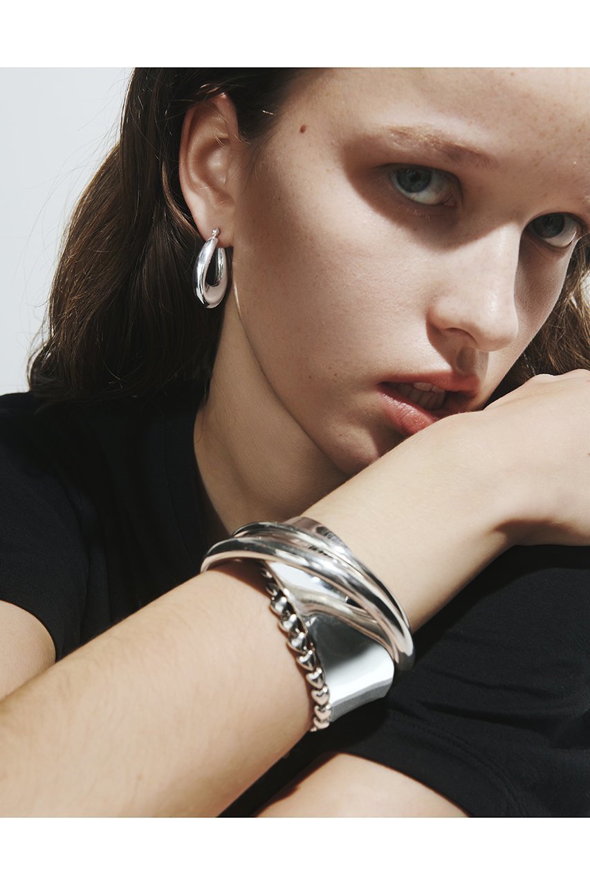 【クイップ クエイント/quip queint】のarch ピアス 人気、トレンドファッション・服の通販 founy(ファニー) 　ファッション　Fashion　レディースファッション　Fashion for Women　ジュエリー　Jewelry　ファッションリング　Fashion Rings　イヤリング・フープ・ドロップタイプ　Hoop, Drop & Clip Earrings　イヤリング　Earrings　シルバー　Silver, Metallic Silver　デコルテ　Décolleté, Neckline　フープ　Hoop, Hoop Earrings　モダン　Modern, Contemporary　無地　Plain, Solid Color　other-5|ID: prp329100004560499 ipo3291000000035612994