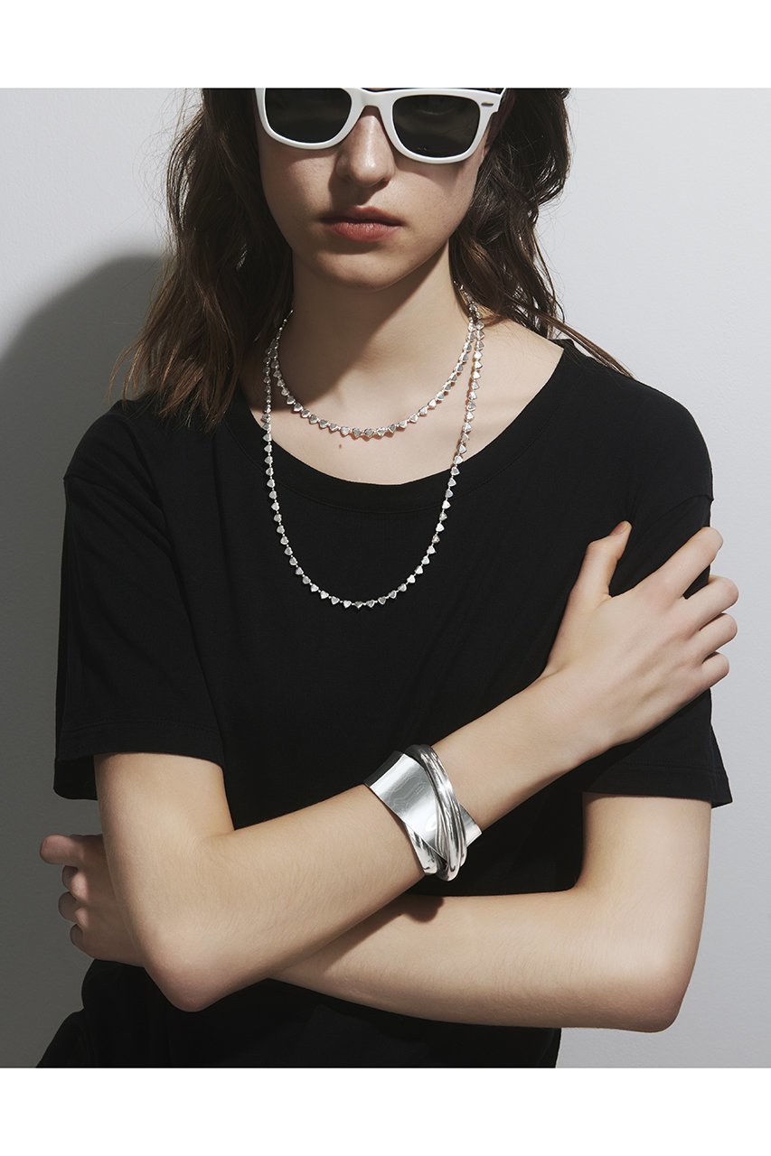 【クイップ クエイント/quip queint】のpress heart middle ネックレス 人気、トレンドファッション・服の通販 founy(ファニー) 　ファッション　Fashion　レディースファッション　Fashion for Women　ジュエリー　Jewelry　ネックレス　Necklaces & Pendants　ジャケット　Jacket, Outerwear　ネックレス　Necklace, Pendant Necklace　モチーフ　Motif, Design Theme　再入荷　Restock / Back in Stock　other-5|ID: prp329100004560521 ipo3291000000032244106