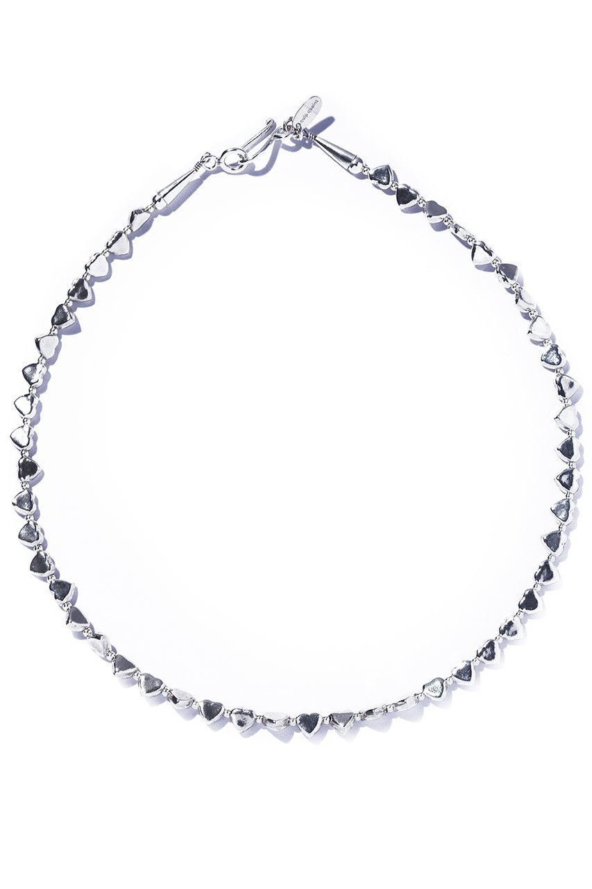 【クイップ クエイント/quip queint】のpress heart ネックレス インテリア・キッズ・メンズ・レディースファッション・服の通販 founy(ファニー) 　ファッション　Fashion　レディースファッション　Fashion for Women　ジュエリー　Jewelry　ネックレス　Necklaces & Pendants　シルバー　Silver, Metallic Silver　ネックレス　Necklace, Pendant Necklace　モチーフ　Motif, Design Theme　リブニット　Rib Knit, Ribbed Knit　シルバー|ID: prp329100004560522 ipo3291000000035759022