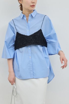 【ガリャルダガランテ/GALLARDAGALANTE】の【セットアップ対応】クロシェレースビスチェ 人気、トレンドファッション・服の通販 founy(ファニー) ファッション Fashion レディースファッション WOMEN トップス・カットソー Tops/Tshirt キャミソール / ノースリーブ No Sleeves シャツ/ブラウス Shirts/Blouses ビスチェ Bustier クロシェ Crochet セットアップ Set Up デニム Denim ノースリーブ No Sleeve フィット Fit NEW・新作・新着・新入荷 New Arrivals |ID:prp329100004560537