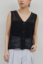 【ガリャルダガランテ/GALLARDAGALANTE】の【HERITANOVUM】レースニットベスト 人気、トレンドファッション・服の通販 founy(ファニー) ファッション Fashion レディースファッション WOMEN アウター Coat Outerwear ジャケット Jackets おすすめ Recommend ジャケット Jacket スタンダード Standard デニム Denim フェミニン Feminine ベスト Vest レース Race NEW・新作・新着・新入荷 New Arrivals thumbnail ブラック|ID: prp329100004560538 ipo3291000000032244211