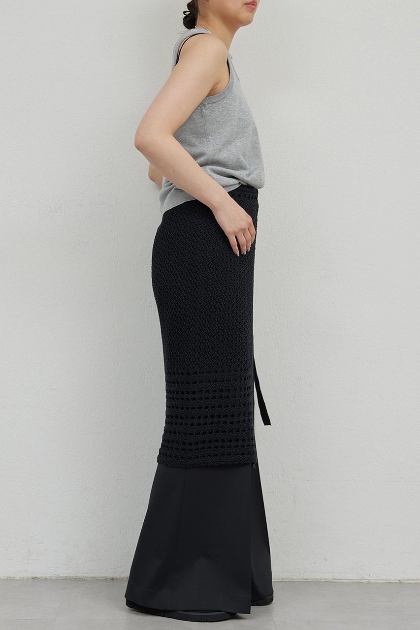 【ガリャルダガランテ/GALLARDAGALANTE】の【HERITANOVUM】レースラップスカート 人気、トレンドファッション・服の通販 founy(ファニー) 　ファッション　Fashion　レディースファッション　WOMEN　スカート　Skirt　おすすめ　Recommend　スタンダード　Standard　セットアップ　Set Up　バランス　Balance　フェミニン　Feminine　ベスト　Vest　ラップ　Wrap　レース　Race　NEW・新作・新着・新入荷　New Arrivals　other-4|ID: prp329100004560545 ipo3291000000032244279