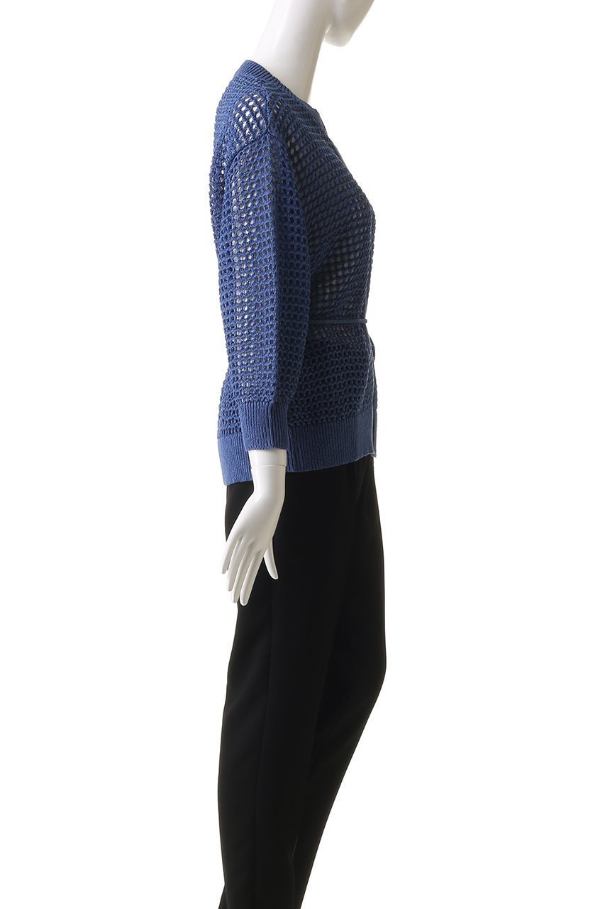 【ハウス オブ ロータス/HOUSE OF LOTUS】のペーパーポリエステルボタンレスカーディガン 人気、トレンドファッション・服の通販 founy(ファニー) 　ファッション　Fashion　レディースファッション　WOMEN　トップス・カットソー　Tops/Tshirt　ニット　Knit Tops　カーディガン　Cardigans　カーディガン　Cardigan　ペーパー　Paper　メッシュ　Mesh　NEW・新作・新着・新入荷　New Arrivals　other-3|ID: prp329100004560549 ipo3291000000032244317