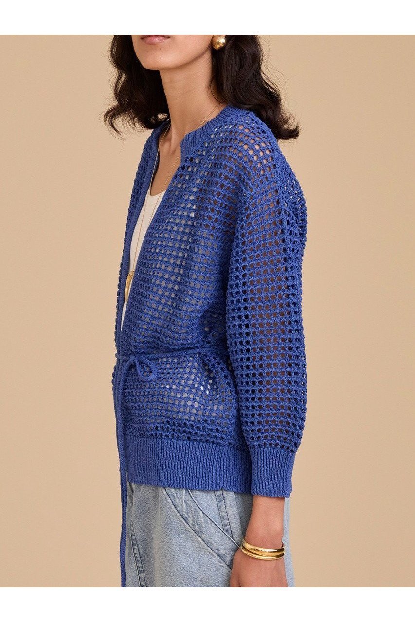 【ハウス オブ ロータス/HOUSE OF LOTUS】のペーパーポリエステルボタンレスカーディガン 人気、トレンドファッション・服の通販 founy(ファニー) 　ファッション　Fashion　レディースファッション　WOMEN　トップス・カットソー　Tops/Tshirt　ニット　Knit Tops　カーディガン　Cardigans　カーディガン　Cardigan　ペーパー　Paper　メッシュ　Mesh　NEW・新作・新着・新入荷　New Arrivals　other-8|ID: prp329100004560549 ipo3291000000032244322