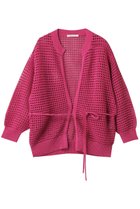 【ハウス オブ ロータス/HOUSE OF LOTUS】のペーパーポリエステルボタンレスカーディガン 人気、トレンドファッション・服の通販 founy(ファニー) ファッション Fashion レディースファッション Fashion for Women トップス・カットソー Cut & Sew Tops ニット Knit Tops & Sweaters カーディガン・羽織り Layered Style Cardigans カーディガン Cardigan, Knitwear ペーパー Paper, Kraft Paper メッシュ Mesh, Net Fabric thumbnail レッド|ID: prp329100004560549 ipo3291000000032813646