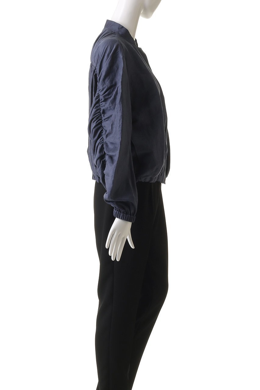 【ハウス オブ ロータス/HOUSE OF LOTUS】のMA1ブルゾン 人気、トレンドファッション・服の通販 founy(ファニー) 　ファッション　Fashion　レディースファッション　WOMEN　アウター　Coat Outerwear　ジャケット　Jackets　ブルゾン　Blouson/Jackets　ギャザー　Gather　ジャケット　Jacket　フェミニン　Feminine　ブルゾン　Blouson　ミックス　Mix　リネン　Linen　夏　Summer　NEW・新作・新着・新入荷　New Arrivals　other-3|ID: prp329100004560550 ipo3291000000032244327
