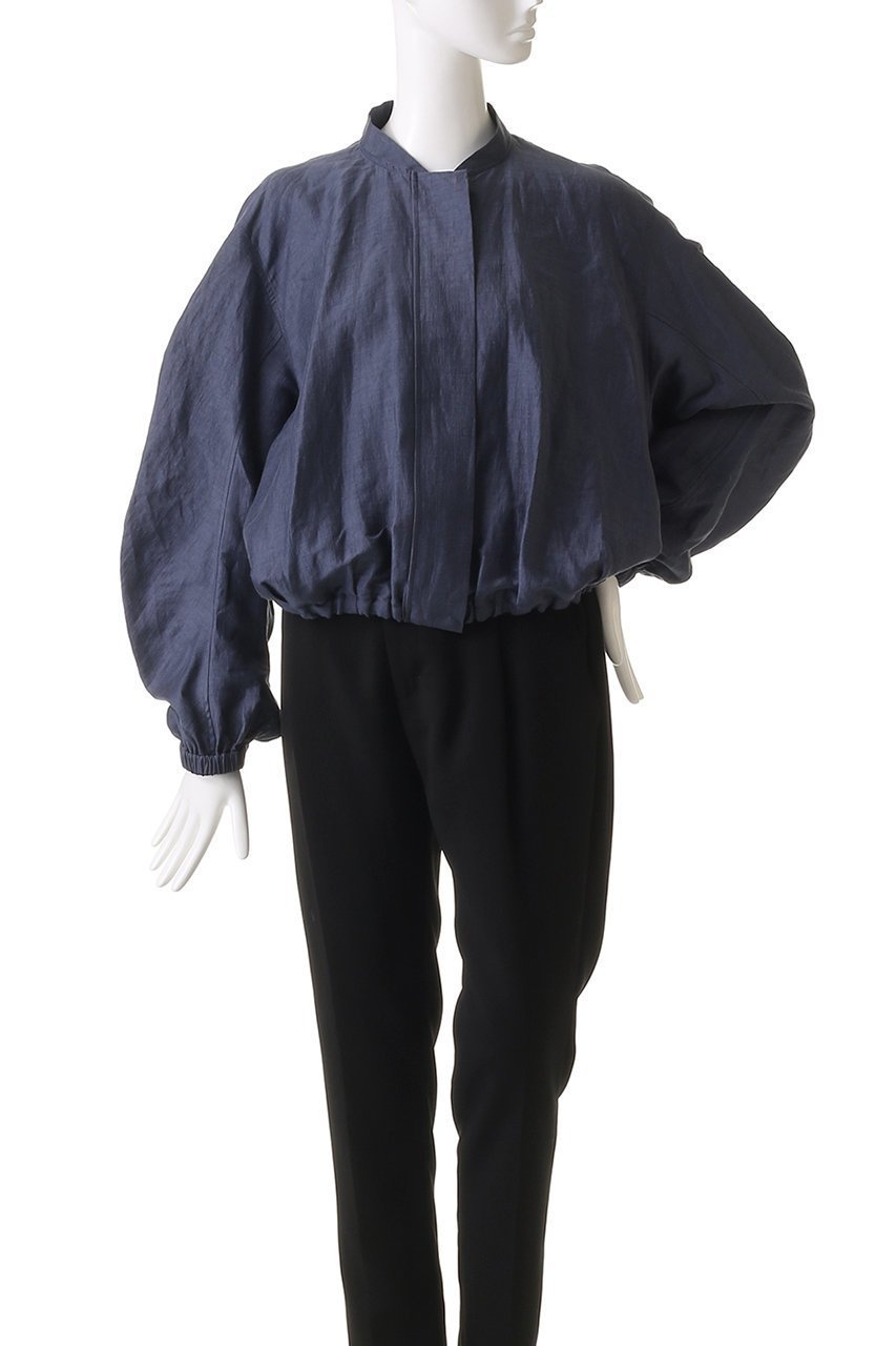【ハウス オブ ロータス/HOUSE OF LOTUS】のMA1ブルゾン 人気、トレンドファッション・服の通販 founy(ファニー) 　ファッション　Fashion　レディースファッション　WOMEN　アウター　Coat Outerwear　ジャケット　Jackets　ブルゾン　Blouson/Jackets　ギャザー　Gather　ジャケット　Jacket　フェミニン　Feminine　ブルゾン　Blouson　ミックス　Mix　リネン　Linen　夏　Summer　NEW・新作・新着・新入荷　New Arrivals　other-8|ID: prp329100004560550 ipo3291000000032244332