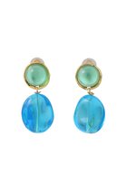 【セシル エ ジャンヌ/CECILE ET JEANNE】のルミエール バイカラーイヤリング グリーン×ブルー|ID: prp329100004560563 ipo3291000000035358470