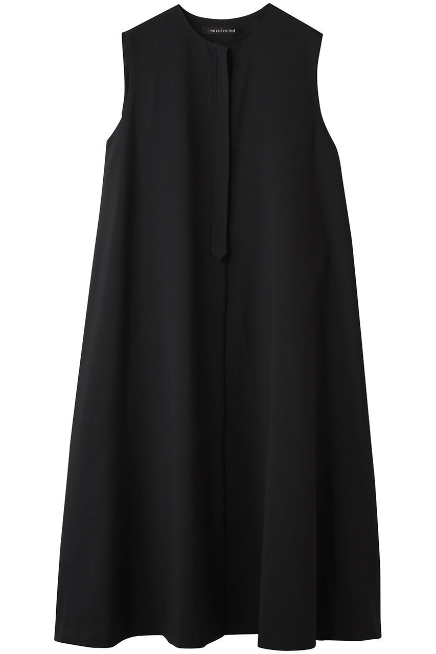 【ミズイロ インド/mizuiro ind】のpoplin N/S flare OP ワンピース インテリア・キッズ・メンズ・レディースファッション・服の通販 founy(ファニー) 　ファッション　Fashion　レディースファッション　WOMEN　ワンピース　Dress　チュニック　Tunic　サマー　Summer　チュニック　Tunic　ロング　Long　エレガント 上品　Elegant　NEW・新作・新着・新入荷　New Arrivals　black|ID: prp329100004560565 ipo3291000000032244413