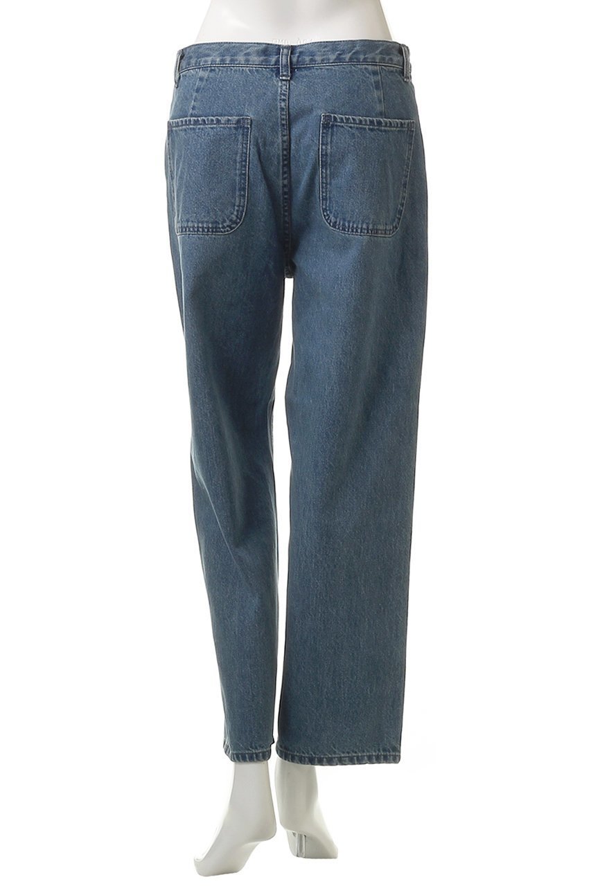 【ミズイロ インド/mizuiro ind】のstraight denim PT パンツ 人気、トレンドファッション・服の通販 founy(ファニー) 　ファッション　Fashion　レディースファッション　Fashion for Women　パンツ　Pants & Trousers　シンプル　Simple, Minimal　ストレート　Straight, Straight Cut　デニム　Denim, Jeans Material　other-4|ID: prp329100004560566 ipo3291000000035488183