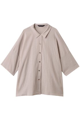 【ミズイロ インド/mizuiro ind】 ripple wide shirt シャツ人気、トレンドファッション・服の通販 founy(ファニー) ファッション Fashion レディースファッション WOMEN トップス・カットソー Tops/Tshirt シャツ/ブラウス Shirts/Blouses ショート Short シンプル Simple スリーブ Sleeve ファブリック Fabric リラックス Relax ワイド Wide NEW・新作・新着・新入荷 New Arrivals |ID:prp329100004560567