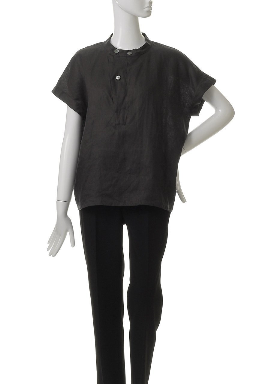 【ミズイロ インド/mizuiro ind】のlinen stand collar shirt シャツ 人気、トレンドファッション・服の通販 founy(ファニー) 　ファッション　Fashion　レディースファッション　WOMEN　トップス・カットソー　Tops/Tshirt　キャミソール / ノースリーブ　No Sleeves　シャツ/ブラウス　Shirts/Blouses　スタンド　Stand　ノースリーブ　No Sleeve　夏　Summer　NEW・新作・新着・新入荷　New Arrivals　春　Spring　S/S・春夏　Ss・Spring/Summer　other-2|ID: prp329100004560568 ipo3291000000032244433