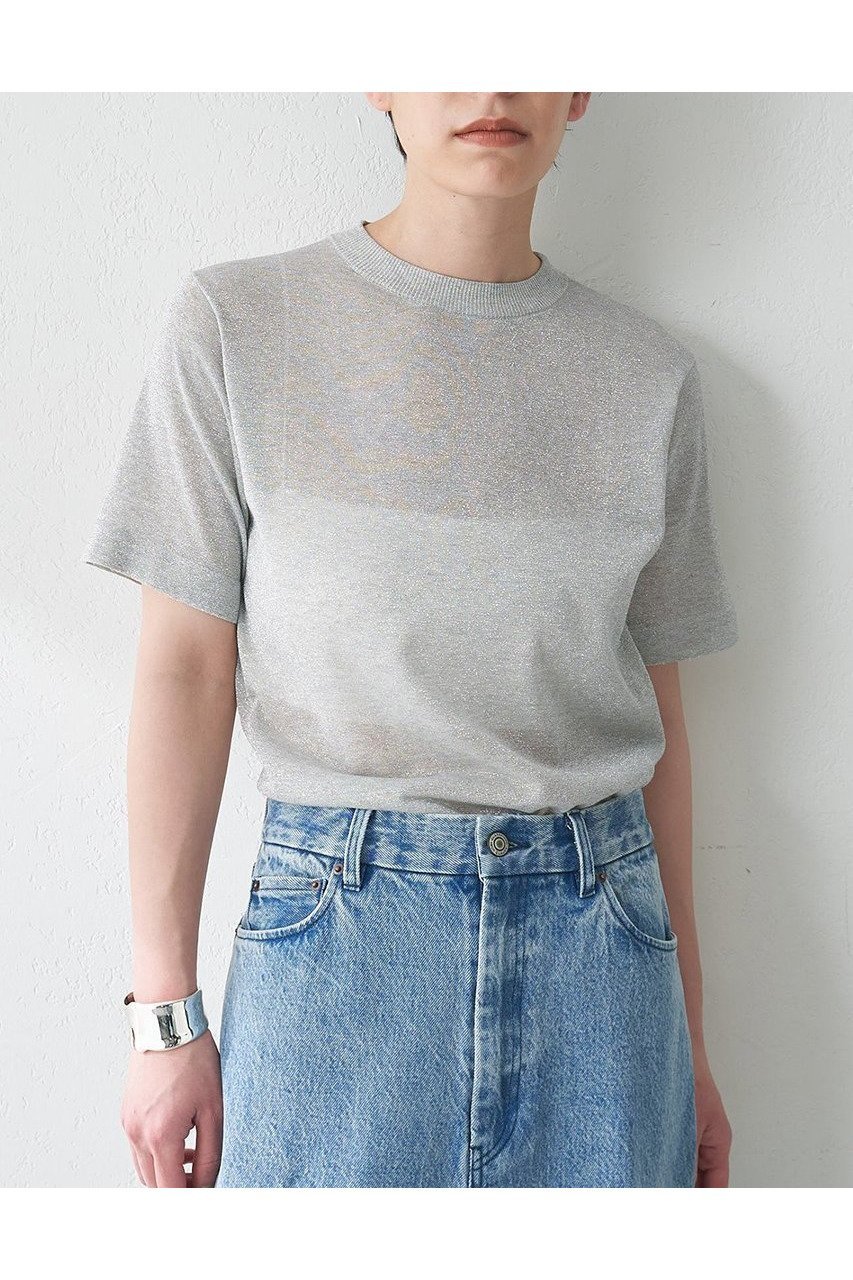 【ウィムガゼット/Whim Gazette】のラメプルオーバー 人気、トレンドファッション・服の通販 founy(ファニー) 　ファッション　Fashion　レディースファッション　WOMEN　トップス・カットソー　Tops/Tshirt　ニット　Knit Tops　プルオーバー　Pullover　おすすめ　Recommend　アンサンブル　Ensemble　インナー　Inner　カーディガン　Cardigan　シアー　Sheer　シルバー　Silver　ジャケット　Jacket　ボトム　Bottom　エレガント 上品　Elegant　半袖　Short Sleeve　NEW・新作・新着・新入荷　New Arrivals　other-2|ID: prp329100004560571 ipo3291000000032244459