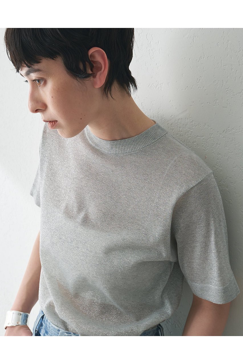 【ウィムガゼット/Whim Gazette】のラメプルオーバー 人気、トレンドファッション・服の通販 founy(ファニー) 　ファッション　Fashion　レディースファッション　WOMEN　トップス・カットソー　Tops/Tshirt　ニット　Knit Tops　プルオーバー　Pullover　おすすめ　Recommend　アンサンブル　Ensemble　インナー　Inner　カーディガン　Cardigan　シアー　Sheer　シルバー　Silver　ジャケット　Jacket　ボトム　Bottom　エレガント 上品　Elegant　半袖　Short Sleeve　NEW・新作・新着・新入荷　New Arrivals　other-5|ID: prp329100004560571 ipo3291000000032244462