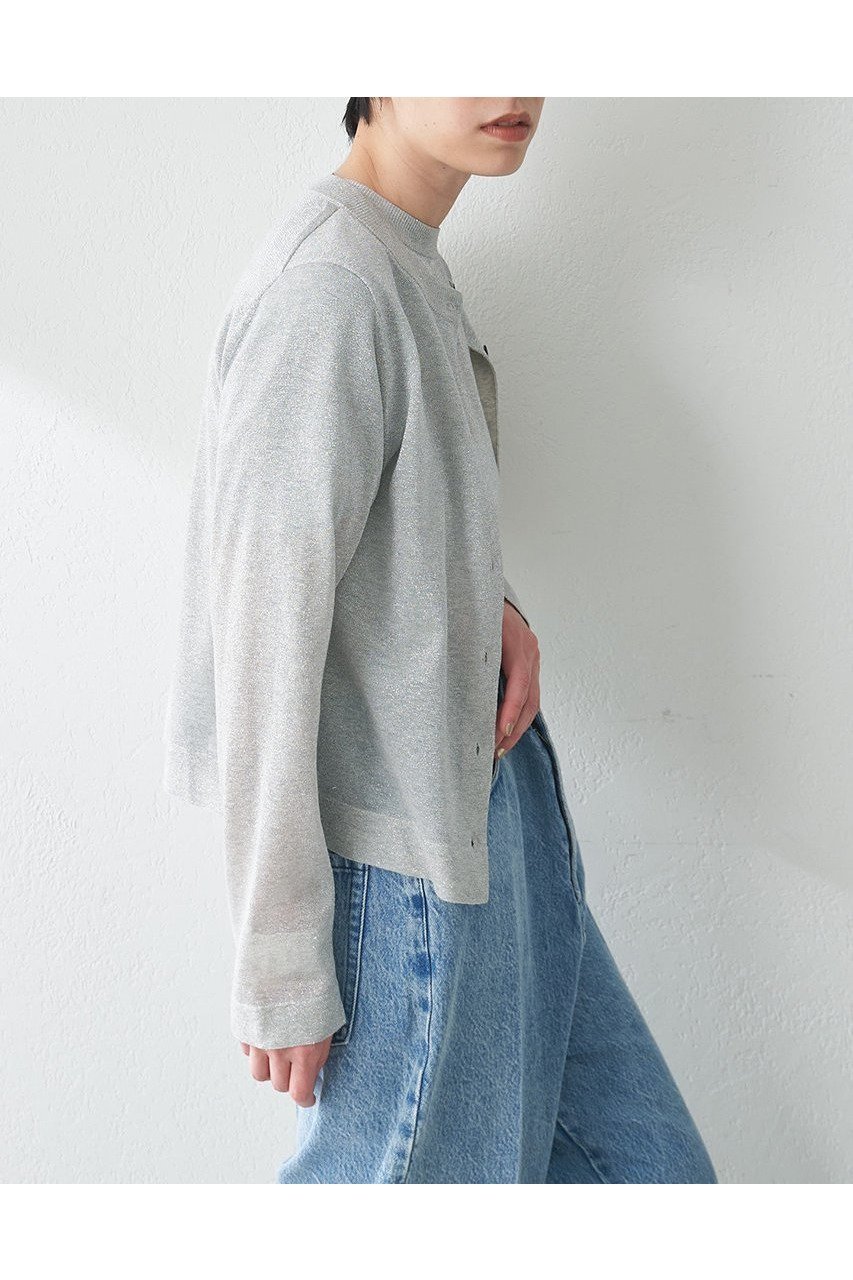 【ウィムガゼット/Whim Gazette】のラメカーディガン 人気、トレンドファッション・服の通販 founy(ファニー) 　ファッション　Fashion　レディースファッション　WOMEN　トップス・カットソー　Tops/Tshirt　ニット　Knit Tops　カーディガン　Cardigans　おすすめ　Recommend　アンサンブル　Ensemble　インナー　Inner　カーディガン　Cardigan　シアー　Sheer　シルバー　Silver　ジャケット　Jacket　プレーン　Plane　エレガント 上品　Elegant　夏　Summer　NEW・新作・新着・新入荷　New Arrivals　other-4|ID: prp329100004560572 ipo3291000000032244469