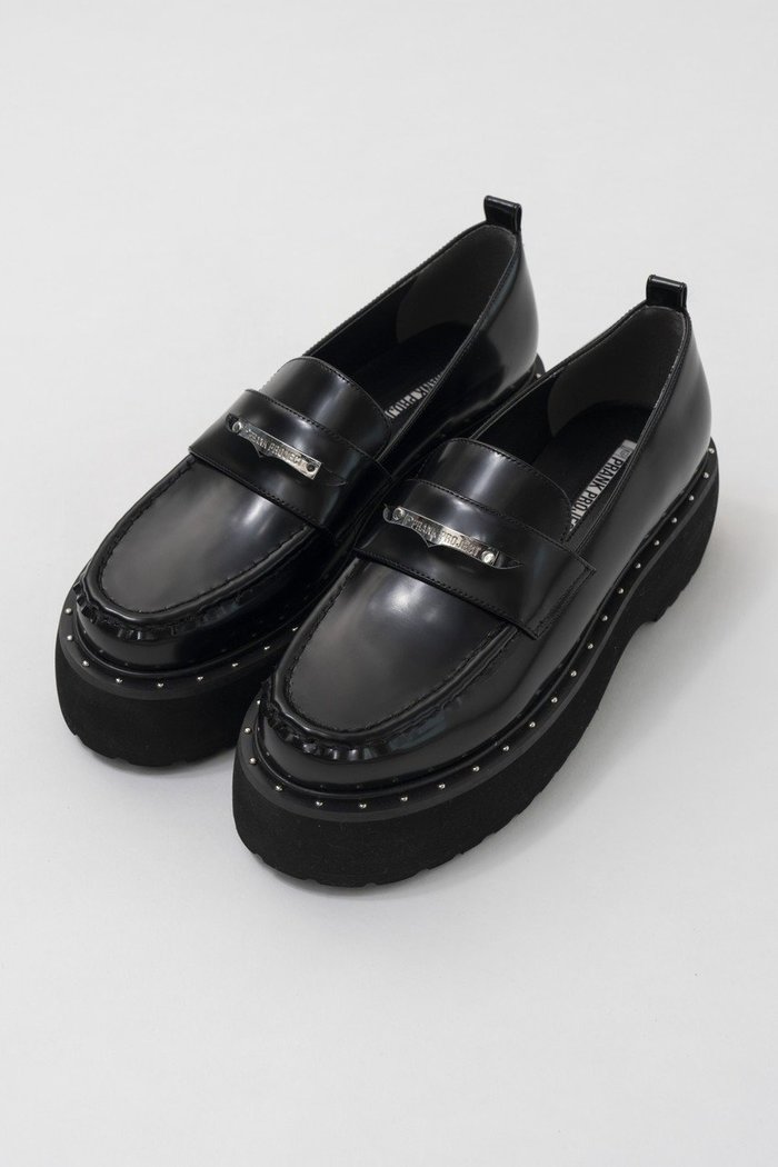 【プランク プロジェクト/PRANK PROJECT】のスタッズローファー / Studs Loafers インテリア・キッズ・メンズ・レディースファッション・服の通販 founy(ファニー) https://founy.com/ ファッション Fashion レディースファッション WOMEN シェイプ Shape シューズ Shoes シンプル Simple スタッズ Studs トレンド Trend フラット Flat プレート Plate |ID: prp329100004560575 ipo3291000000032244492