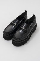 【プランク プロジェクト/PRANK PROJECT】のスタッズローファー / Studs Loafers 人気、トレンドファッション・服の通販 founy(ファニー) ファッション Fashion レディースファッション WOMEN シェイプ Shape シューズ Shoes シンプル Simple スタッズ Studs トレンド Trend フラット Flat プレート Plate |ID:prp329100004560575