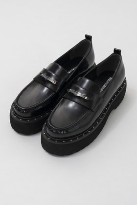 【プランク プロジェクト/PRANK PROJECT】のスタッズローファー / Studs Loafers 人気、トレンドファッション・服の通販 founy(ファニー) ファッション Fashion レディースファッション Fashion for Women シェイプ Shape, Slim Fit シューズ Shoes, Footwear シンプル Simple, Minimal スタッズ Studs, Metal Accents トレンド Trend, Trending Now フラット Flat, Flat Shoes プレート Plate, Dish |ID:prp329100004560575