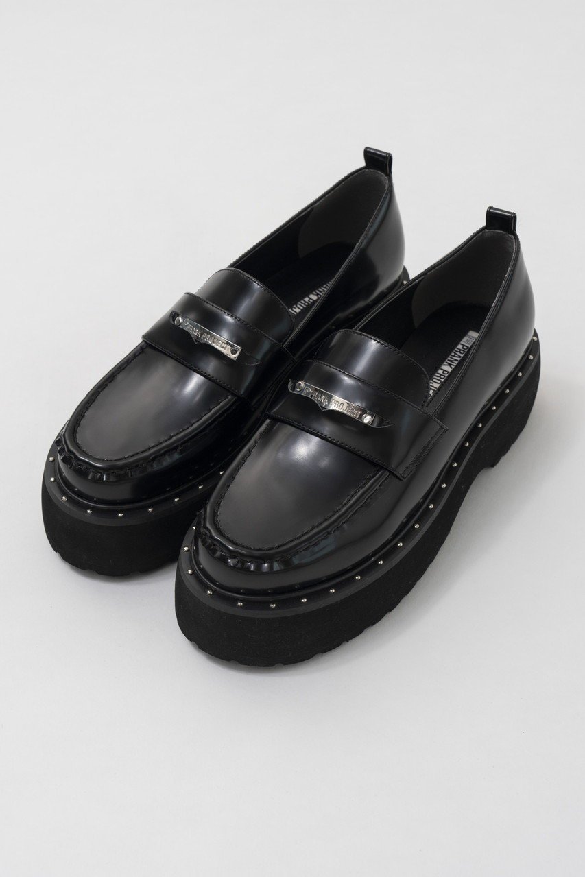 【プランク プロジェクト/PRANK PROJECT】のスタッズローファー / Studs Loafers 人気、トレンドファッション・服の通販 founy(ファニー) 　ファッション　Fashion　レディースファッション　Fashion for Women　シェイプ　Shape, Slim Fit　シューズ　Shoes, Footwear　シンプル　Simple, Minimal　スタッズ　Studs, Metal Accents　トレンド　Trend, Trending Now　フラット　Flat, Flat Shoes　プレート　Plate, Dish　 other-1|ID: prp329100004560575 ipo3291000000036037572