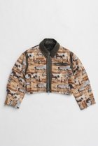 【プランク プロジェクト/PRANK PROJECT】のホースジャガードショートブルゾン / Hose Jacquard Short Blouson 人気、トレンドファッション・服の通販 founy(ファニー) ファッション Fashion レディースファッション WOMEN アウター Coat Outerwear ジャケット Jackets ブルゾン Blouson/Jackets おすすめ Recommend コンパクト Compact ショルダー Shoulder ショート Short ジャケット Jacket スタッズ Studs タイトスカート Tight Skirt バランス Balance フェイクレザー Faux Leather ブルゾン Blouson ボトム Bottom ヴィンテージ Vintage thumbnail BGE(ベージュ)|ID: prp329100004560576 ipo3291000000032244502