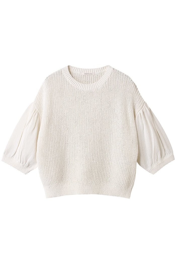 【ハウス オブ ロータス/HOUSE OF LOTUS】のペーパーポリエステルパフスリーブプルオーバー インテリア・キッズ・メンズ・レディースファッション・服の通販 founy(ファニー) https://founy.com/ ファッション Fashion レディースファッション WOMEN トップス・カットソー Tops/Tshirt ニット Knit Tops プルオーバー Pullover インナー Inner ジャケット Jacket スリーブ Sleeve ペーパー Paper NEW・新作・新着・新入荷 New Arrivals |ID: prp329100004560577 ipo3291000000032244511