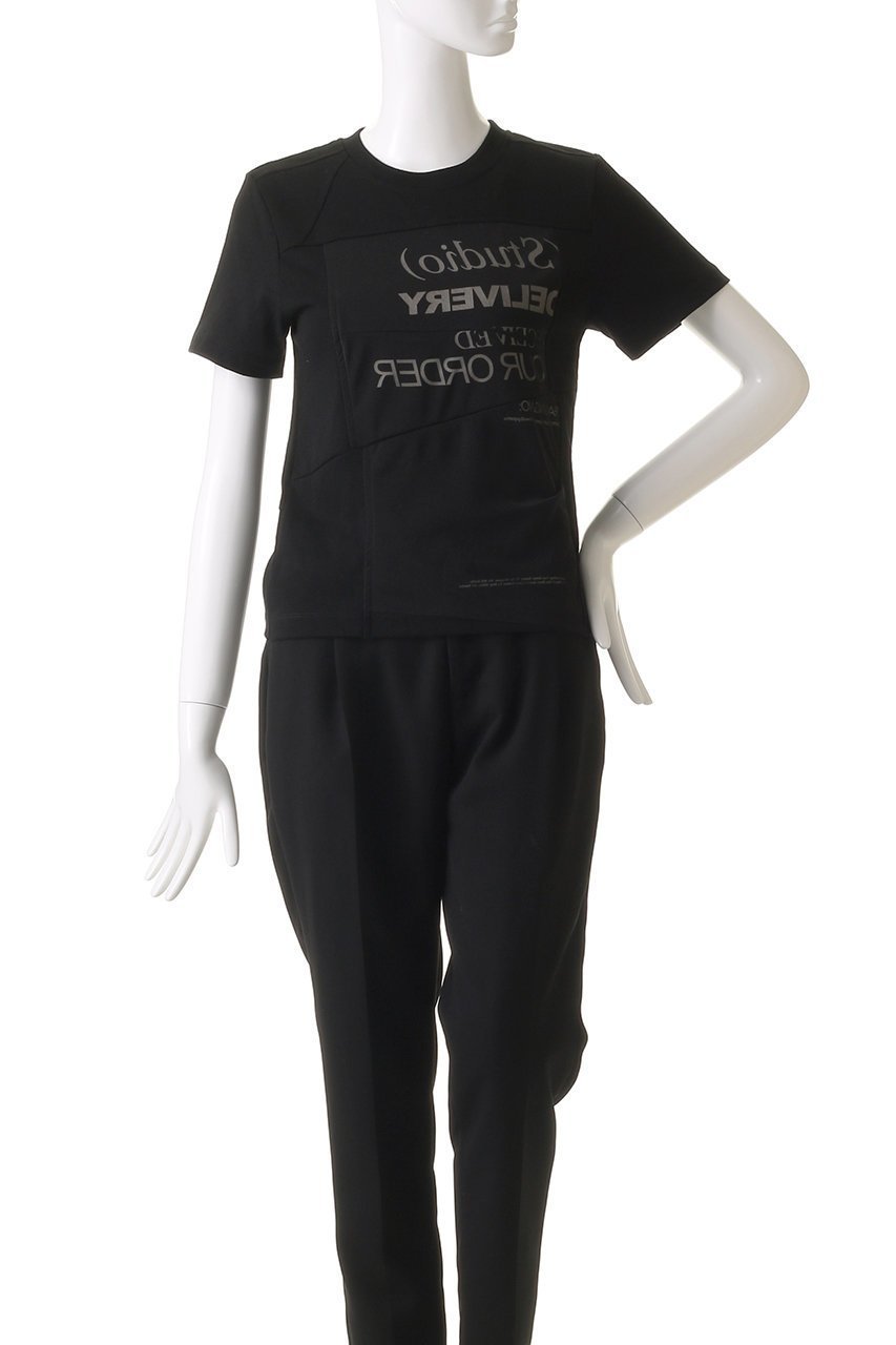 【プランク プロジェクト/PRANK PROJECT】のDELIVERY-Tシャツ 人気、トレンドファッション・服の通販 founy(ファニー) 　ファッション　Fashion　レディースファッション　Fashion for Women　トップス・カットソー　Cut & Sew Tops　シャツ・ブラウス・オフィスカジュアル　Elegant Blouses & Button-Ups　ロングTシャツ・Tシャツ　Longline T-Shirts & Tees　カットソー・ベーシックTシャツ　Cut-and-Sewn Tops / Stretch Tees & Basics　アシンメトリー　Asymmetrical Style　シアー　Sheer, See-Through　ショート　Short, Short Length　シンプル　Simple, Minimal　ジャケット　Jacket, Outerwear　スリーブ　Sleeve, Long Sleeve / Short Sleeve　フロント　Front, Front Design　プリント　Print, Printed Pattern　ボトム　Bottoms, Lower Wear　定番　Standard, Basic Item　other-2|ID: prp329100004560597 ipo3291000000035837266