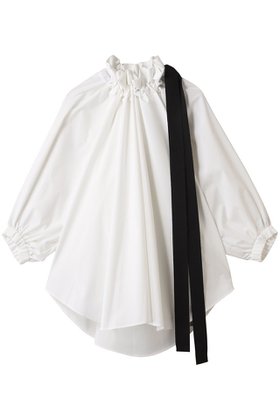 【エッセン ロートレアモン/ESSEN LAUTREAMONT】 ネックギャザーリボンブラウス人気、トレンドファッション・服の通販 founy(ファニー) ファッション Fashion レディースファッション WOMEN トップス・カットソー Tops/Tshirt シャツ/ブラウス Shirts/Blouses オーガンジー Organdy ギャザー Gather スリーブ Sleeve フォルム Form ブルゾン Blouson ボトム Bottom リボン Ribbon ロング Long NEW・新作・新着・新入荷 New Arrivals |ID:prp329100004560598