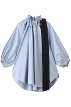 【エッセン ロートレアモン/ESSEN LAUTREAMONT】のネックギャザーリボンブラウス サックス|ID:prp329100004560598
