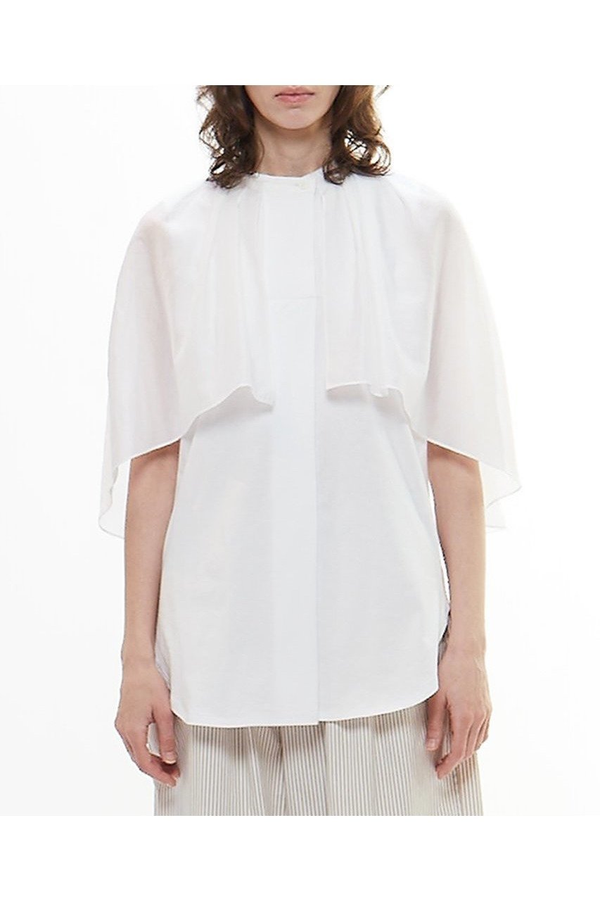 【プレインピープル/PLAIN PEOPLE】のサイロプレミアムドッキングブラウス 人気、トレンドファッション・服の通販 founy(ファニー) 　ファッション　Fashion　レディースファッション　WOMEN　トップス・カットソー　Tops/Tshirt　シャツ/ブラウス　Shirts/Blouses　おすすめ　Recommend　オーガンジー　Organdy　ショート　Short　ジャージ　Jersey　スリーブ　Sleeve　ドッキング　Docking　ノースリーブ　No Sleeve　バランス　Balance　NEW・新作・新着・新入荷　New Arrivals　 other-1|ID: prp329100004560602 ipo3291000000032244786
