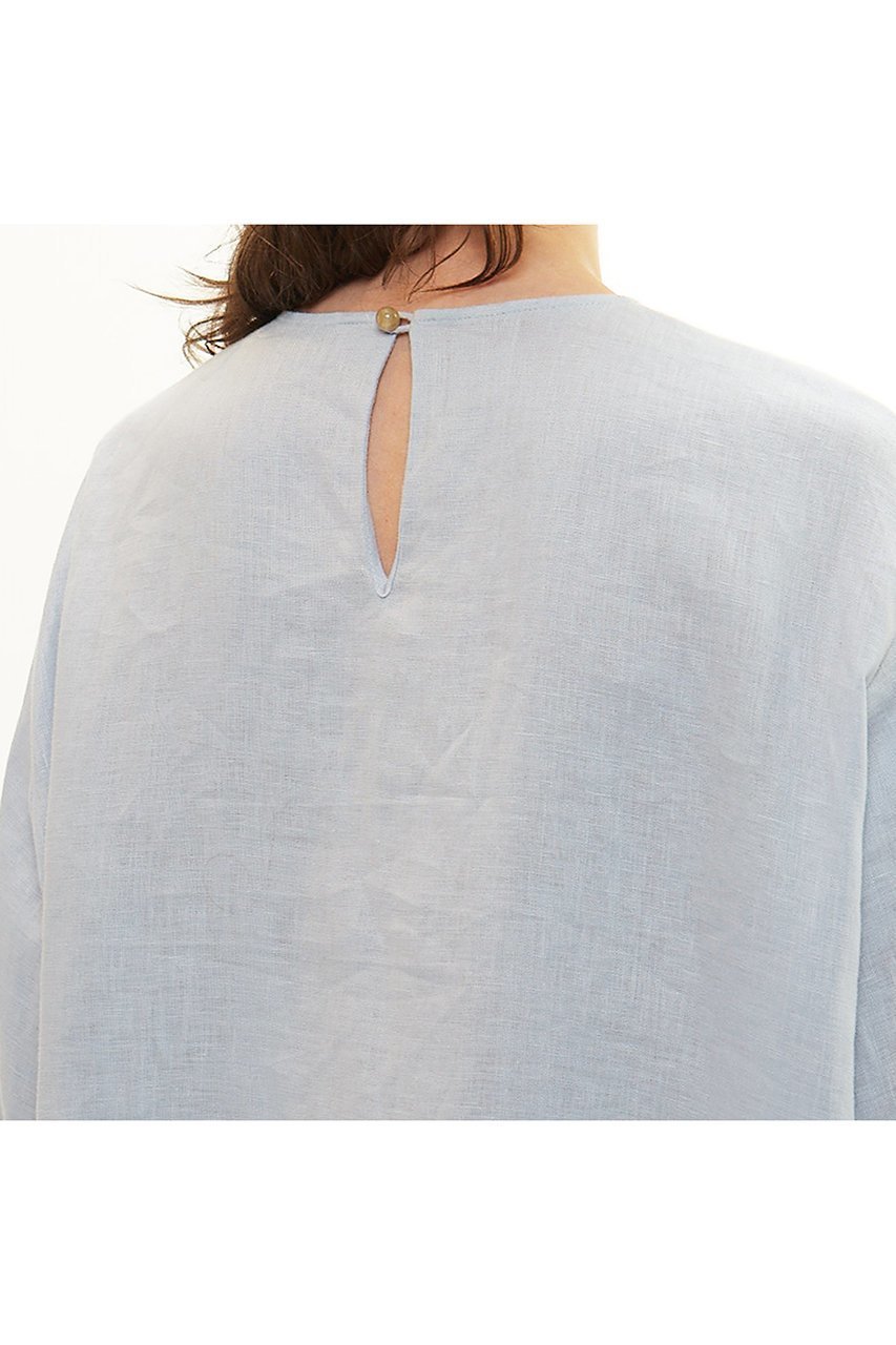 【プレインピープル/PLAIN PEOPLE】のキャンブリックリネンダブルピコット刺繍ワンピース 人気、トレンドファッション・服の通販 founy(ファニー) 　ファッション　Fashion　レディースファッション　WOMEN　ワンピース　Dress　チュニック　Tunic　ダブル　Double　チュニック　Tunic　ドロップ　Drop　ポケット　Pocket　リネン　Linen　ロング　Long　半袖　Short Sleeve　NEW・新作・新着・新入荷　New Arrivals　other-6|ID: prp329100004560603 ipo3291000000032244800