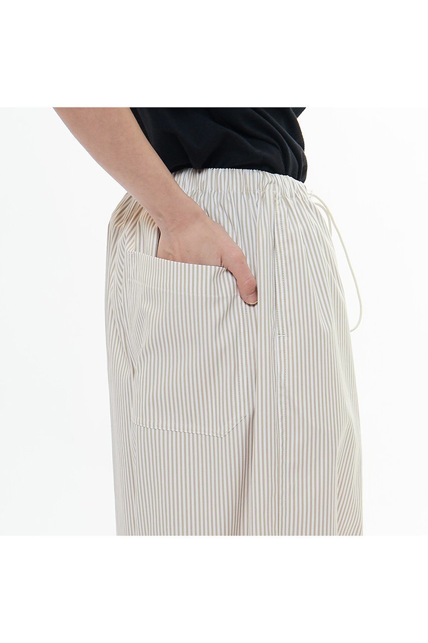 【プレインピープル/PLAIN PEOPLE】のストライプタイプライターイージーパンツ 人気、トレンドファッション・服の通販 founy(ファニー) 　ファッション　Fashion　レディースファッション　WOMEN　パンツ　Pants　タイプライター　Typewriter　ドローコード　Draw Cord　リラックス　Relax　NEW・新作・新着・新入荷　New Arrivals　other-3|ID: prp329100004560604 ipo3291000000032244805
