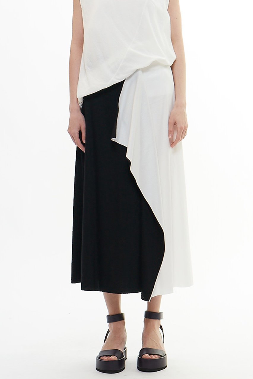 【プレインピープル/PLAIN PEOPLE】の60スムースバイカラースカート 人気、トレンドファッション・服の通販 founy(ファニー) 　ファッション　Fashion　レディースファッション　Fashion for Women　スカート　Skirts　ロングスカート　Long Skirts / Maxi & Midi Skirts　シンプル　Simple, Minimal　ドレープ　Drape, Draping Fabric　ロング　Long, Long-Length　エレガント 上品　Elegant　other-6|ID: prp329100004560605 ipo3291000000036046839