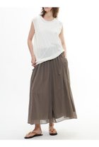 【プレインピープル/PLAIN PEOPLE】のボイルギャザースカート風パンツ トープ|ID: prp329100004560606 ipo3291000000032244818