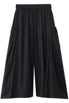 【プレインピープル/PLAIN PEOPLE】のボイルギャザースカート風パンツ ブラック|ID: prp329100004560606 ipo3291000000033099988