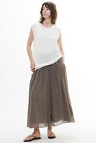 【プレインピープル/PLAIN PEOPLE】のボイルギャザースカート風パンツ トープ|ID: prp329100004560606 ipo3291000000035815518