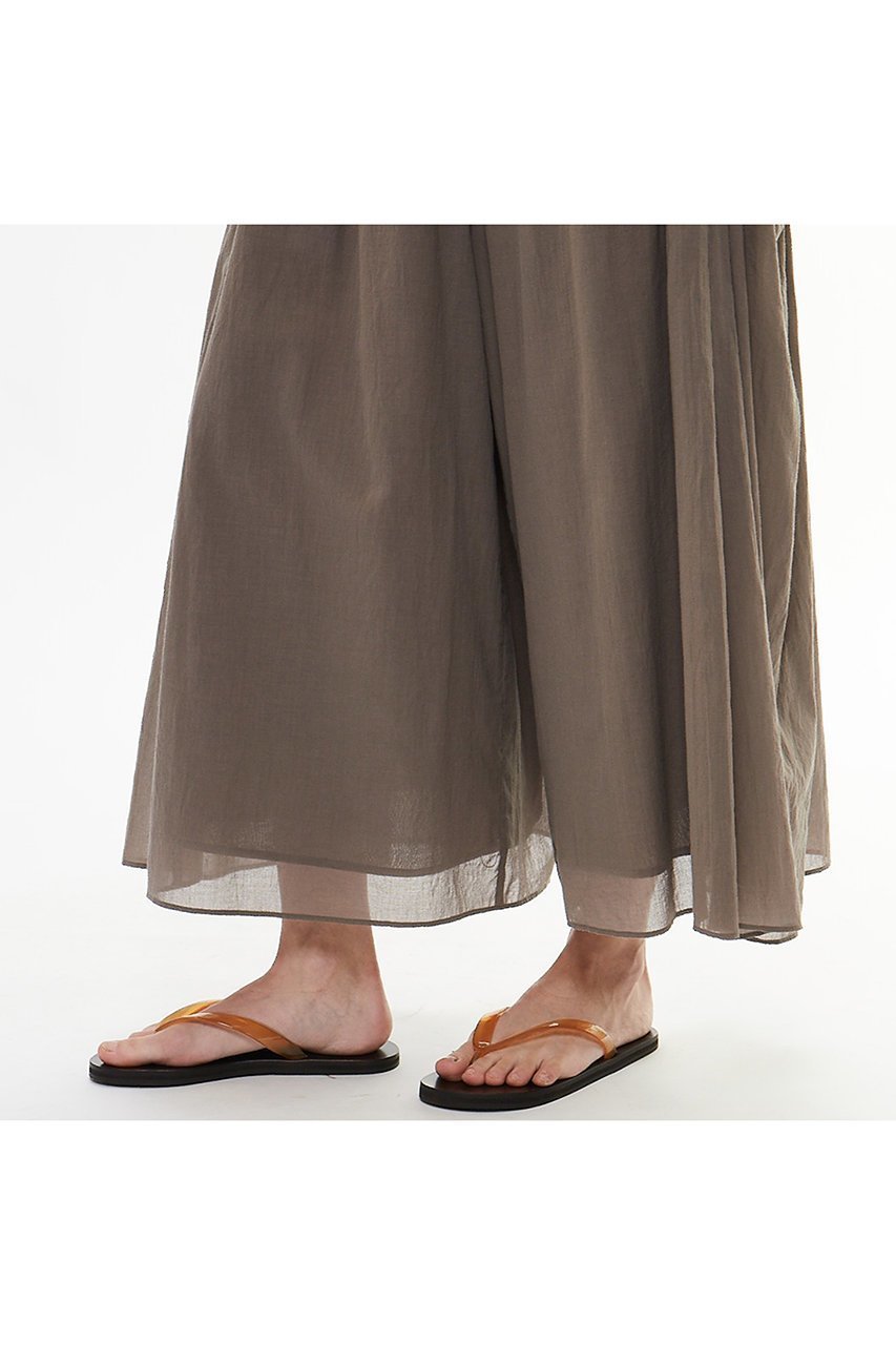 【プレインピープル/PLAIN PEOPLE】のボイルギャザースカート風パンツ 人気、トレンドファッション・服の通販 founy(ファニー) 　ファッション　Fashion　レディースファッション　Fashion for Women　スカート　Skirts　パンツ　Pants & Trousers　ギャザー　Gathered, Ruffled　夏　Summer　other-3|ID: prp329100004560606 ipo3291000000035877813