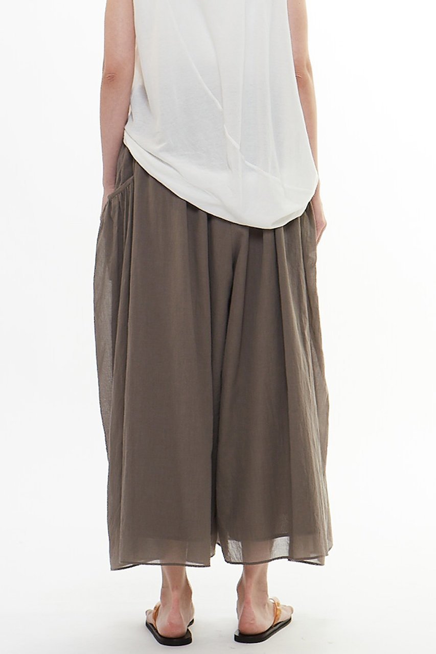 【プレインピープル/PLAIN PEOPLE】のボイルギャザースカート風パンツ 人気、トレンドファッション・服の通販 founy(ファニー) 　ファッション　Fashion　レディースファッション　Fashion for Women　スカート　Skirts　パンツ　Pants & Trousers　ギャザー　Gathered, Ruffled　夏　Summer　other-5|ID: prp329100004560606 ipo3291000000035877815