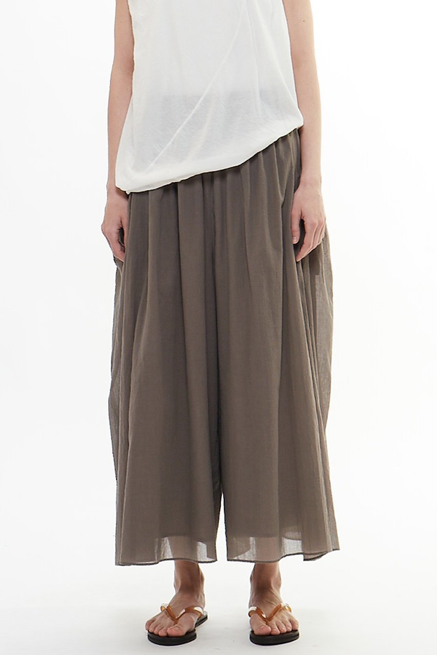 【プレインピープル/PLAIN PEOPLE】のボイルギャザースカート風パンツ 人気、トレンドファッション・服の通販 founy(ファニー) 　ファッション　Fashion　レディースファッション　Fashion for Women　スカート　Skirts　パンツ　Pants & Trousers　ギャザー　Gathered, Ruffled　夏　Summer　other-6|ID: prp329100004560606 ipo3291000000035877816