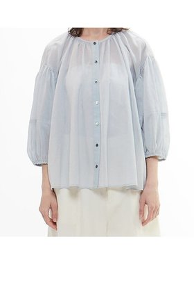 【プレインピープル/PLAIN PEOPLE】のボイルギャザーブラウス 人気、トレンドファッション・服の通販 founy(ファニー) ファッション Fashion レディースファッション WOMEN トップス・カットソー Tops/Tshirt シャツ/ブラウス Shirts/Blouses ギャザー Gather スリーブ Sleeve ロング Long NEW・新作・新着・新入荷 New Arrivals |ID:prp329100004560607
