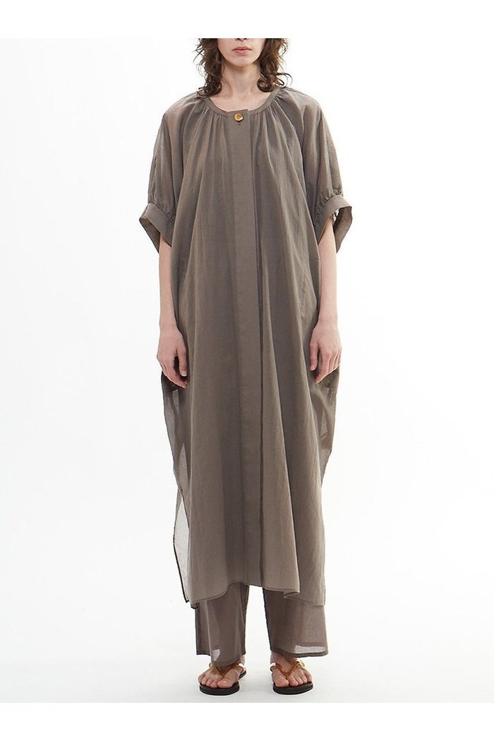 【プレインピープル/PLAIN PEOPLE】のボイルクルーネックドレス インテリア・キッズ・メンズ・レディースファッション・服の通販 founy(ファニー) https://founy.com/ ファッション Fashion レディースファッション WOMEN ワンピース Dress ドレス Party Dresses チュニック Tunic アンダー Under チュニック Tunic ドレス Dress プリント Print ロング Long NEW・新作・新着・新入荷 New Arrivals 羽織 Haori |ID: prp329100004560608 ipo3291000000032244829