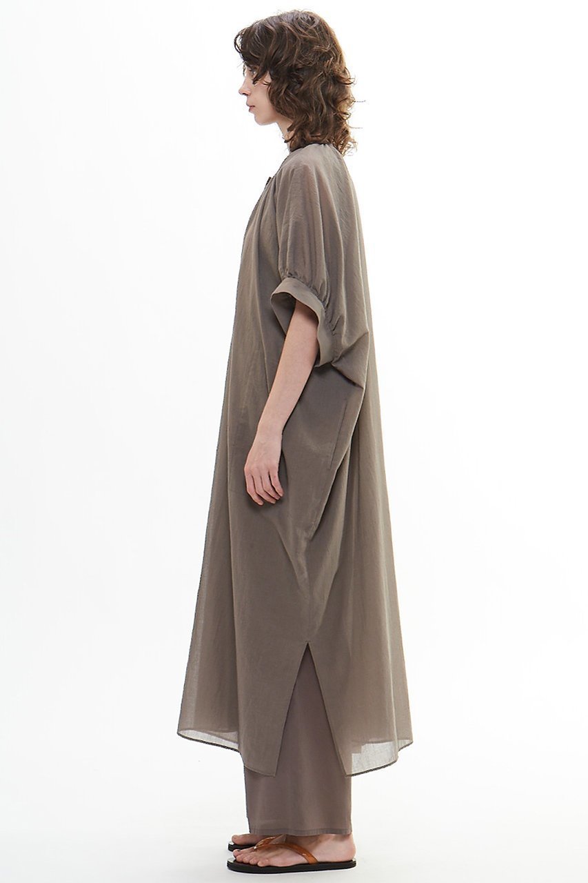 【プレインピープル/PLAIN PEOPLE】のボイルクルーネックドレス 人気、トレンドファッション・服の通販 founy(ファニー) 　ファッション　Fashion　レディースファッション　WOMEN　ワンピース　Dress　ドレス　Party Dresses　チュニック　Tunic　アンダー　Under　チュニック　Tunic　ドレス　Dress　プリント　Print　ロング　Long　NEW・新作・新着・新入荷　New Arrivals　羽織　Haori　other-2|ID: prp329100004560608 ipo3291000000032244831