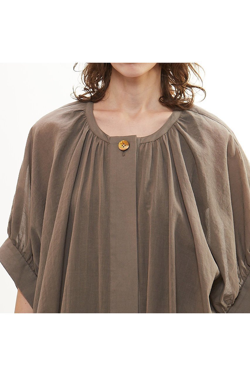 【プレインピープル/PLAIN PEOPLE】のボイルクルーネックドレス 人気、トレンドファッション・服の通販 founy(ファニー) 　ファッション　Fashion　レディースファッション　WOMEN　ワンピース　Dress　ドレス　Party Dresses　チュニック　Tunic　アンダー　Under　チュニック　Tunic　ドレス　Dress　プリント　Print　ロング　Long　NEW・新作・新着・新入荷　New Arrivals　羽織　Haori　other-4|ID: prp329100004560608 ipo3291000000032244833