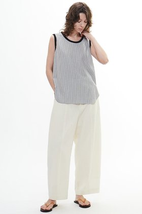 【プレインピープル/PLAIN PEOPLE】のダブルガーゼカーブパンツ 人気、トレンドファッション・服の通販 founy(ファニー) ファッション Fashion レディースファッション Fashion for Women パンツ Pants & Trousers ダブル Double, Double-Breasted フィット Fit, Slim Fit フォルム Silhouette, Form ワッシャー Washer, Crinkled Finish 新作・新入荷 New Arrivals / New In |ID:prp329100004560610
