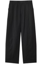 【プレインピープル/PLAIN PEOPLE】のダブルガーゼカーブパンツ 人気、トレンドファッション・服の通販 founy(ファニー) ファッション Fashion レディースファッション Fashion for Women パンツ Pants & Trousers ダブル Double, Double-Breasted フィット Fit, Slim Fit フォルム Silhouette, Form ワッシャー Washer, Crinkled Finish thumbnail ブラック|ID: prp329100004560610 ipo3291000000032814157