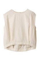 【プレインピープル/PLAIN PEOPLE】のダブルガーゼコクーンシルエットショート丈トップス 人気、トレンドファッション・服の通販 founy(ファニー) ファッション Fashion レディースファッション Fashion for Women トップス・カットソー Cut & Sew Tops シャツ・ブラウス・オフィスカジュアル Elegant Blouses & Button-Ups おすすめ Recommended / Our Picks ショート Short, Short Length スリーブ Sleeve, Long Sleeve / Short Sleeve ダブル Double, Double-Breasted ワッシャー Washer, Crinkled Finish thumbnail アイボリー|ID: prp329100004560611 ipo3291000000032649157