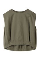 【プレインピープル/PLAIN PEOPLE】のダブルガーゼコクーンシルエットショート丈トップス 人気、トレンドファッション・服の通販 founy(ファニー) ファッション Fashion レディースファッション Fashion for Women トップス・カットソー Cut & Sew Tops シャツ・ブラウス・オフィスカジュアル Elegant Blouses & Button-Ups おすすめ Recommended / Our Picks ショート Short, Short Length スリーブ Sleeve, Long Sleeve / Short Sleeve ダブル Double, Double-Breasted ワッシャー Washer, Crinkled Finish thumbnail カーキ|ID: prp329100004560611 ipo3291000000032649161