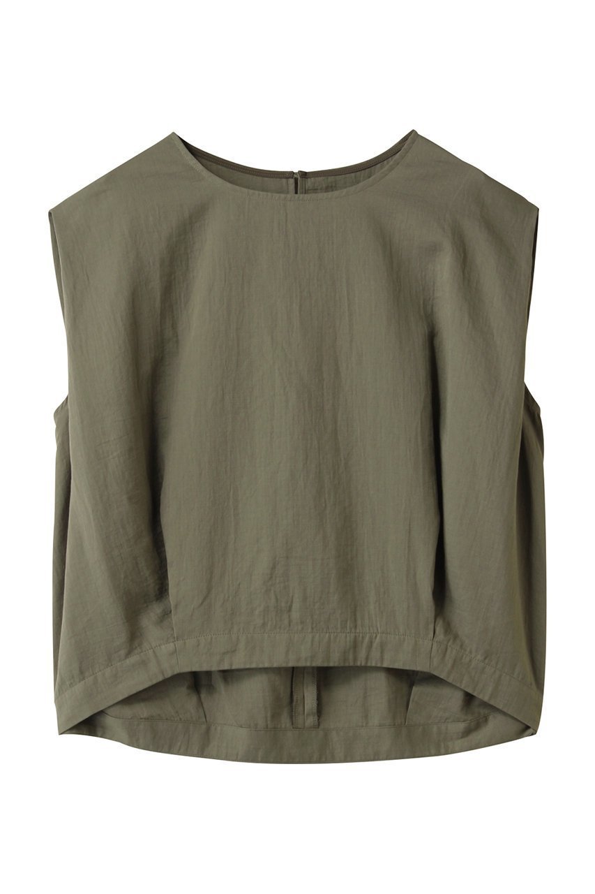 【プレインピープル/PLAIN PEOPLE】のダブルガーゼコクーンシルエットショート丈トップス インテリア・キッズ・メンズ・レディースファッション・服の通販 founy(ファニー) 　ファッション　Fashion　レディースファッション　Fashion for Women　トップス・カットソー　Cut & Sew Tops　シャツ・ブラウス・オフィスカジュアル　Elegant Blouses & Button-Ups　おすすめ　Recommended / Our Picks　ショート　Short, Short Length　スリーブ　Sleeve, Long Sleeve / Short Sleeve　ダブル　Double, Double-Breasted　ワッシャー　Washer, Crinkled Finish　カーキ|ID: prp329100004560611 ipo3291000000032649161