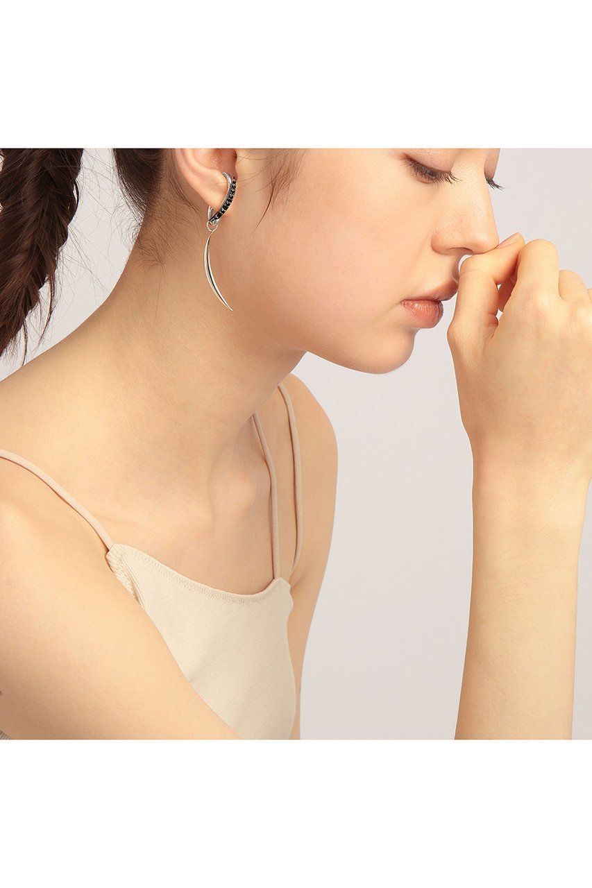 【その他のブランド/Other】のSATELLITE 【New Moon】イヤーカフ(片耳用) 人気、トレンドファッション・服の通販 founy(ファニー) 　ファッション　Fashion　レディースファッション　WOMEN　ジュエリー　Jewelry　リング　Rings　イヤリング　Earrings　イヤリング　Earrings　イヤーカフ　Ear Cuff　クール　Cool　ストーン　Stone　モダン　Modern　モチーフ　Motif　NEW・新作・新着・新入荷　New Arrivals　片耳　One Ear　other-8|ID: prp329100004560626 ipo3291000000032245025