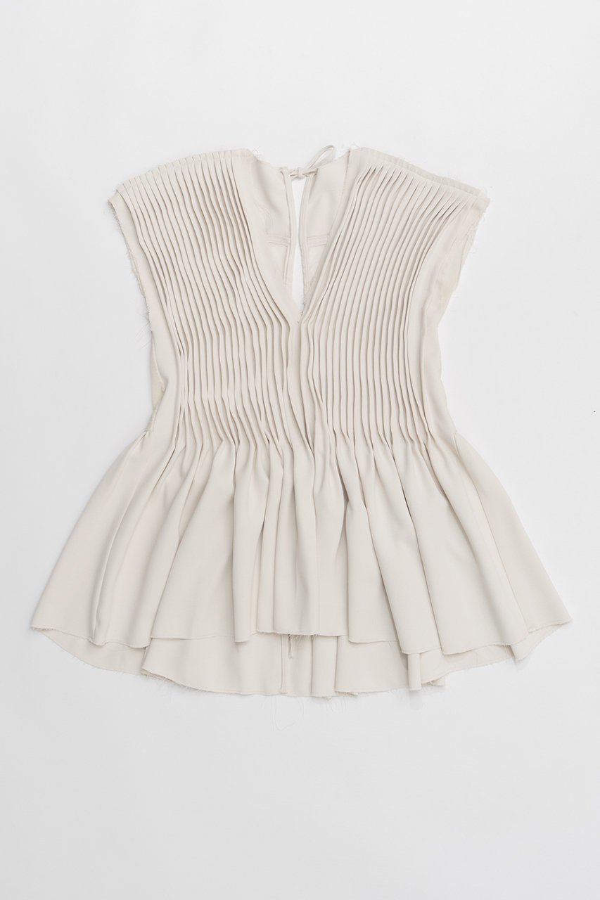 【プランク プロジェクト/PRANK PROJECT】のピンタックチュニック / Pintuck Tunic インテリア・キッズ・メンズ・レディースファッション・服の通販 founy(ファニー) 　ファッション　Fashion　レディースファッション　WOMEN　ワンピース　Dress　チュニック　Tunic　シアー　Sheer　ジョーゼット　Georgette　チュニック　Tunic　フレア　Flare　再入荷　Restock/Back In Stock/Re Arrival　IVR(アイボリー)|ID: prp329100004560639 ipo3291000000032245154