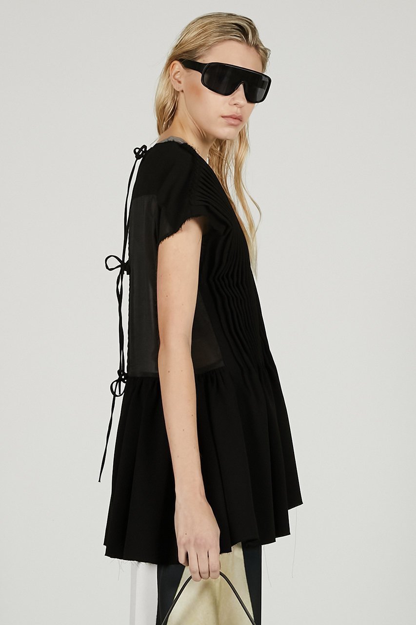 【プランク プロジェクト/PRANK PROJECT】のピンタックチュニック / Pintuck Tunic 人気、トレンドファッション・服の通販 founy(ファニー) 　ファッション　Fashion　レディースファッション　Fashion for Women　ワンピース　Dresses　チュニック　Tunic Tops & Dresses　シアー　Sheer, See-Through　ジョーゼット　Georgette, Semi-Sheer Fabric　チュニック　Tunic, Long Top　フレア　Flare, Flared　other-8|ID: prp329100004560639 ipo3291000000036017517